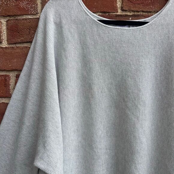 Cyrus Womens XL Oversized Waffle Knit Sweater Dolman Sleeve Slouchy NEW - Picture 3 of 8